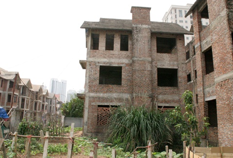 Len quan, biet thu Nam Tu Liem giu gia 100 trieu/m2 hinh anh