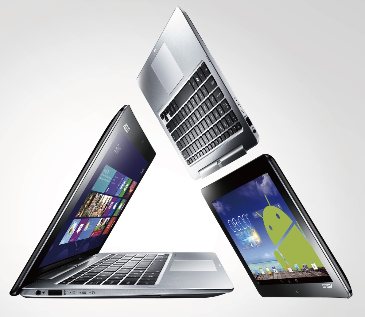 Laptop Asus chay ca Windows lan Android ve Viet Nam hinh anh