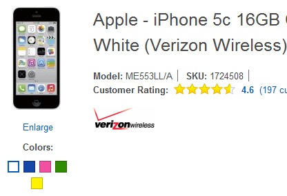 Blog 21h: Nha ban le My lai ha gia iPhone 5C con 0 dong hinh anh