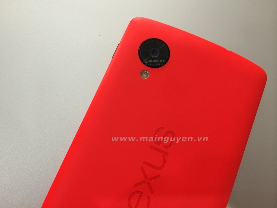Nexus 5 mau do xuat hien tai Viet Nam hinh anh