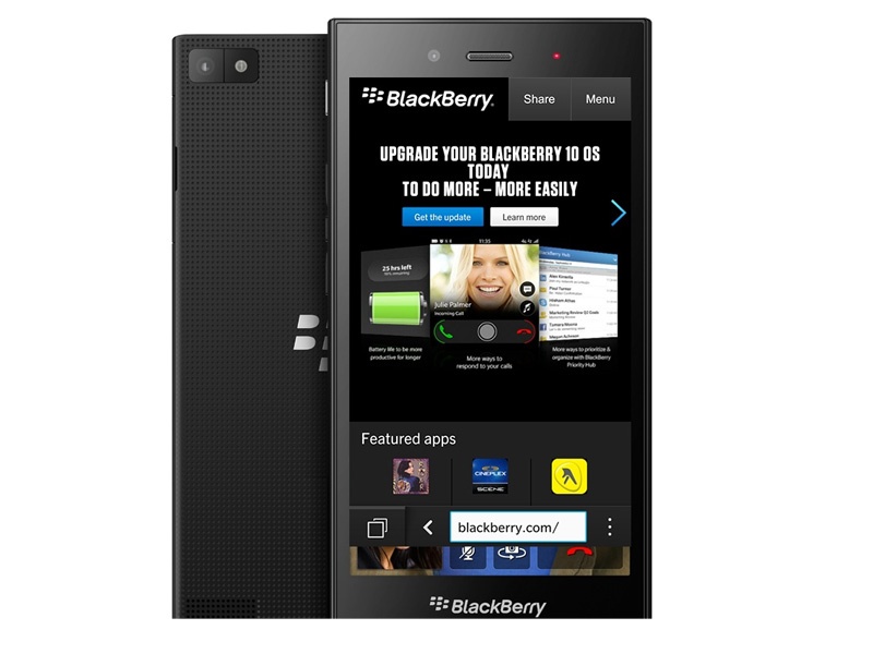 Dien thoai gia re cua BlackBerry lo anh va cau hinh hinh anh