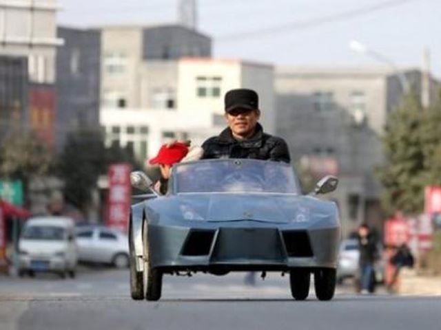 Lamborghini Aventador mini tu che tai Trung Quoc hinh anh