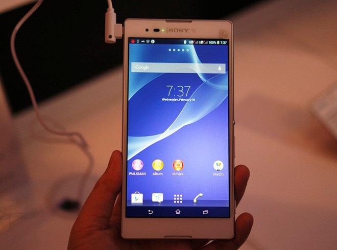 Xperia T2 Ultra ban 2 SIM gia 9 trieu tai An Do hinh anh