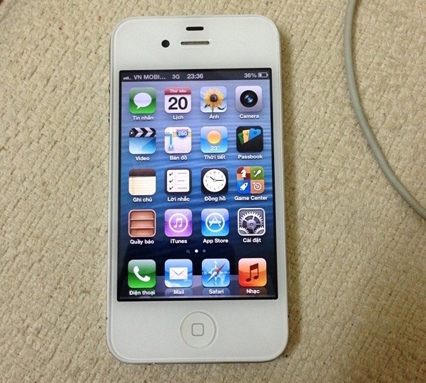 iPhone 4 chay iOS 6 thanh hang hiem rao ban tren mang hinh anh