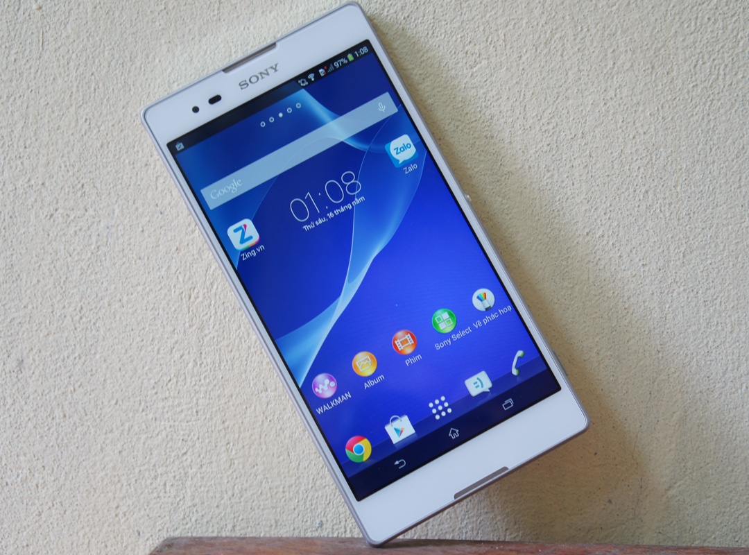 Danh gia Xperia T2 Ultra: Dang mong, pin sieu khoe hinh anh
