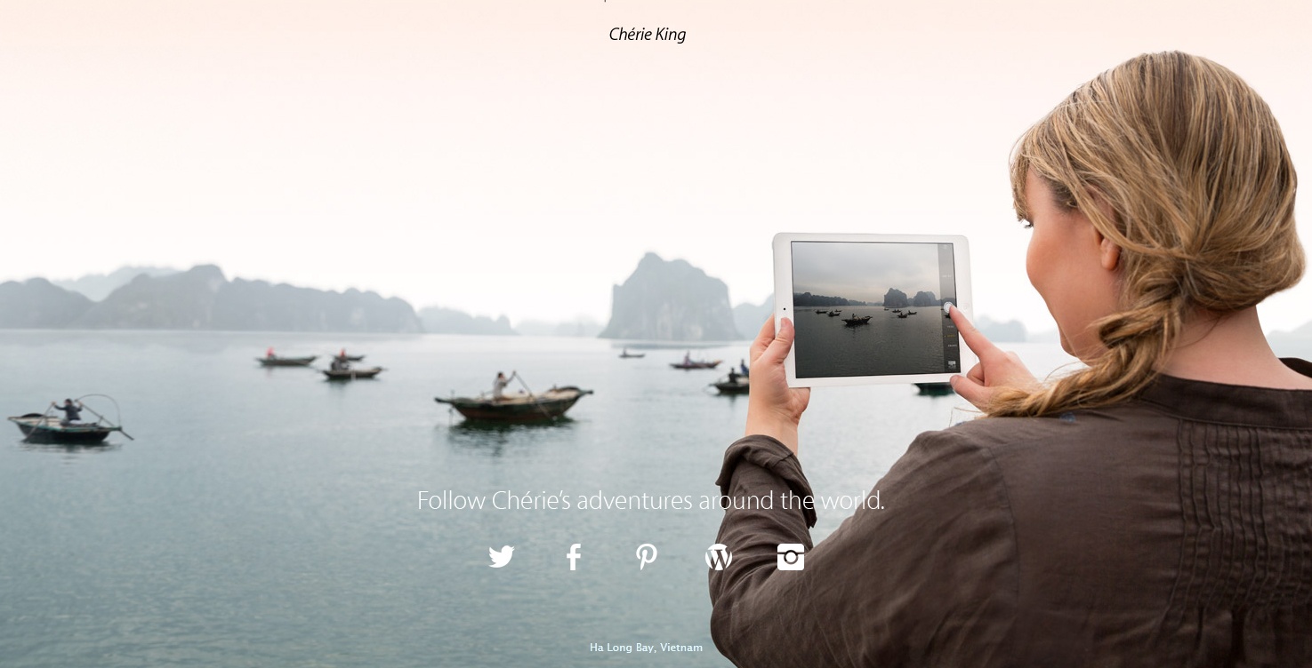 Hinh anh Viet Nam xuat hien trong quang cao moi ve iPad Air hinh anh