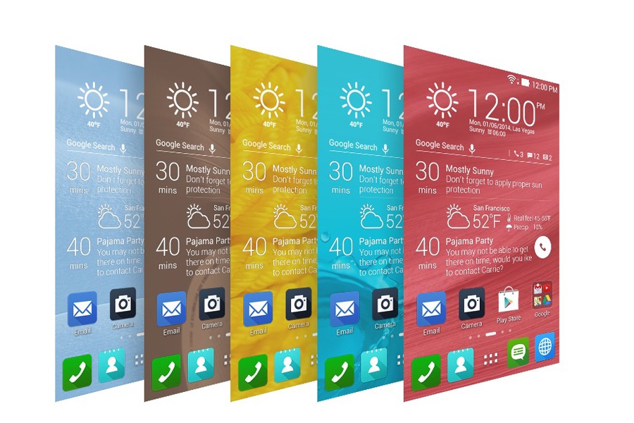 Giao diện của ZenUI.