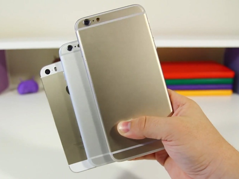 2 mau iPhone moi tiep tuc lo dien trong clip ro net hinh anh