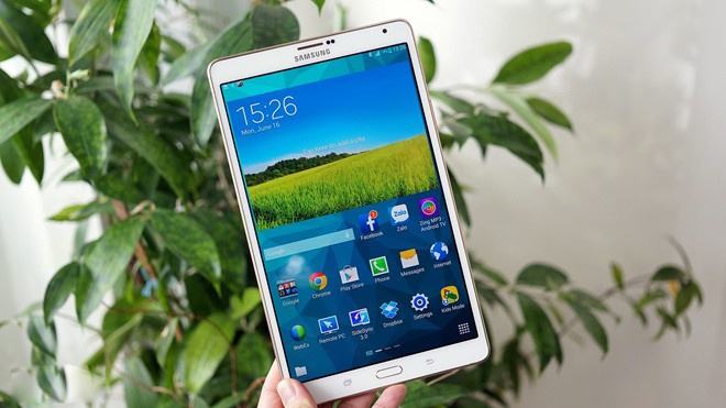 Galaxy Tab S sieu mong gia ngang iPad Air tai VN hinh anh