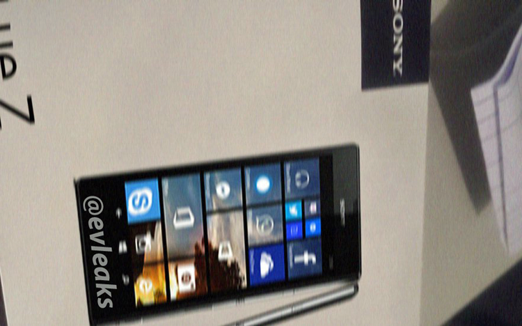 Lo anh Lue Z chay Windows Phone dau tien tu Sony hinh anh