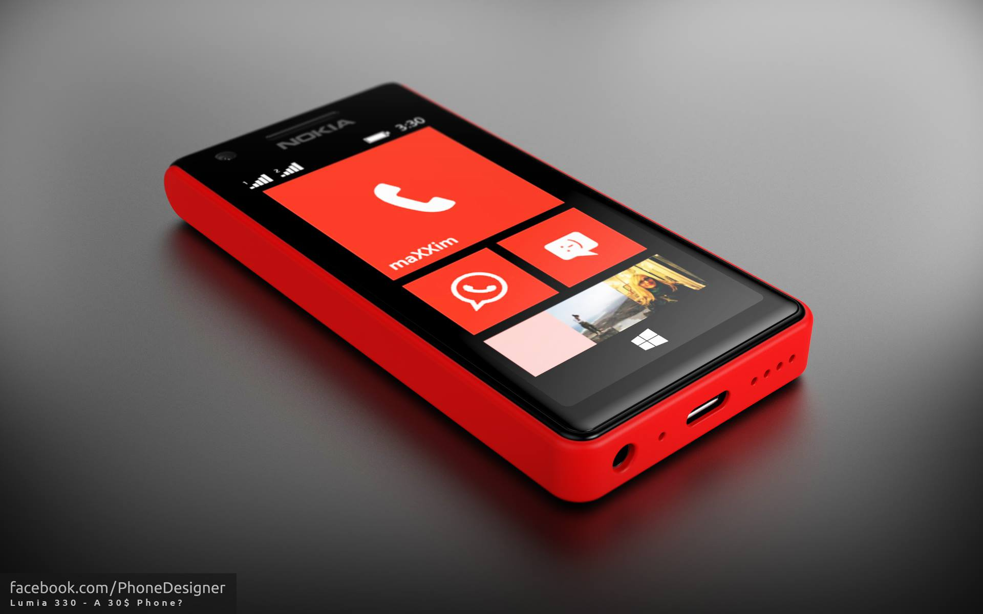 Ban dung Lumia 330 gia 30 USD thay the Nokia X hinh anh