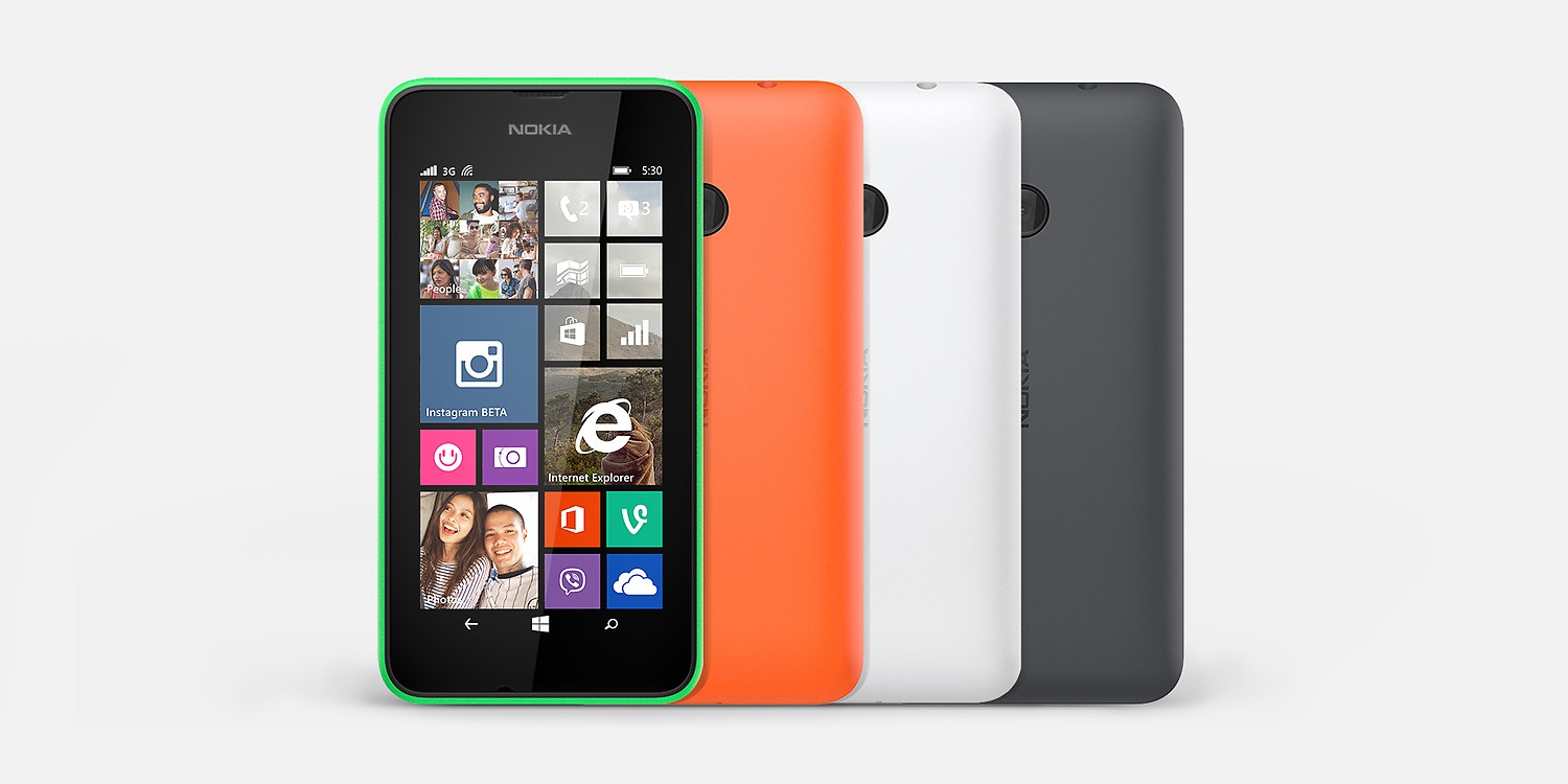 Nokia ra mat Lumia 530 gia re ke nhiem Lumia 520 hinh anh
