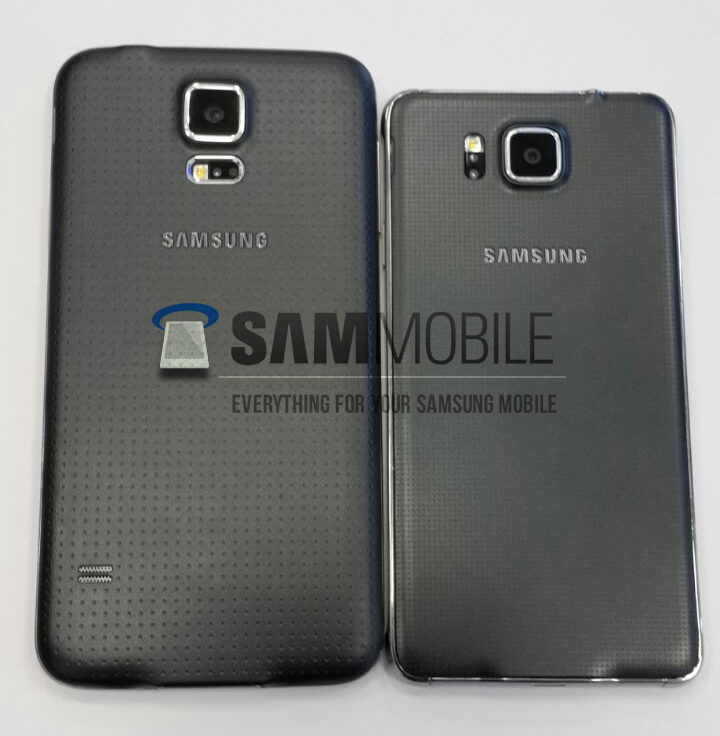 Galaxy S5 Alpha - doi thu cua iPhone 6 - lo anh thuc te hinh anh