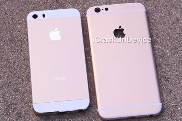 So sanh thiet ke vo nhom cua iPhone 6 voi iPhone 5S hinh anh