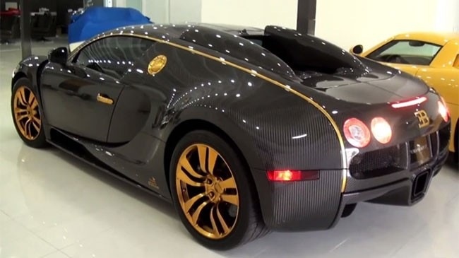 Sieu xe Bugatti Veyron doc nhat cua trum bat dong san hinh anh