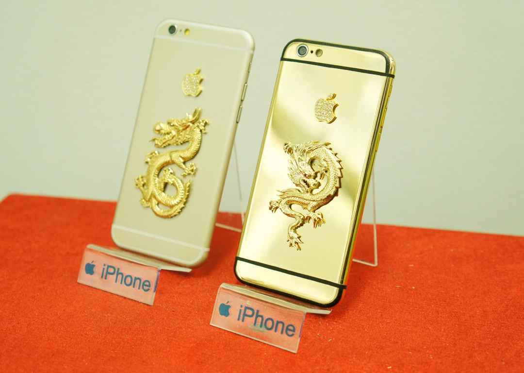 Ban mau iPhone 6 ma vang, dinh da quy xuat hien tai Ha Noi hinh anh