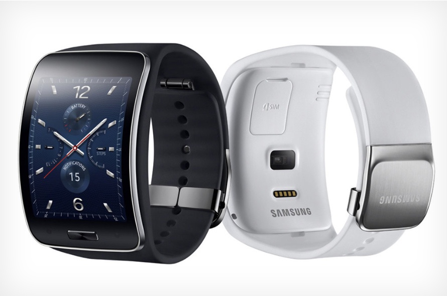 Samsung ra mat smartwatch Gear S man hinh cong, co 3G hinh anh