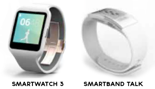 Lo chan dung Smartwatch 3 va Smartband Talk tu Sony hinh anh