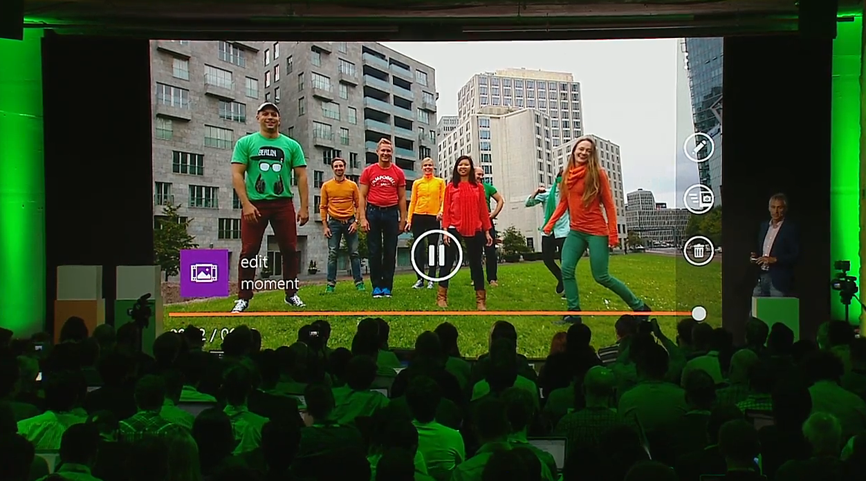 Phần mềm chụp ảnh Lumia Denim cho phép quay video 4K, nhiều tính năng chụp hình khác.