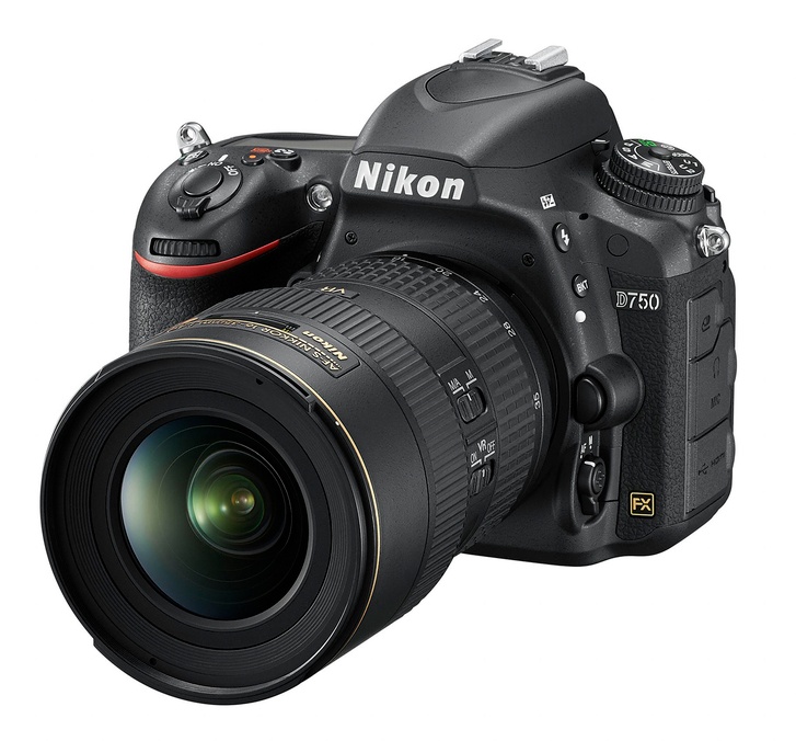 Nikon D750 cam bien full-frame, man hinh lat ra mat hinh anh