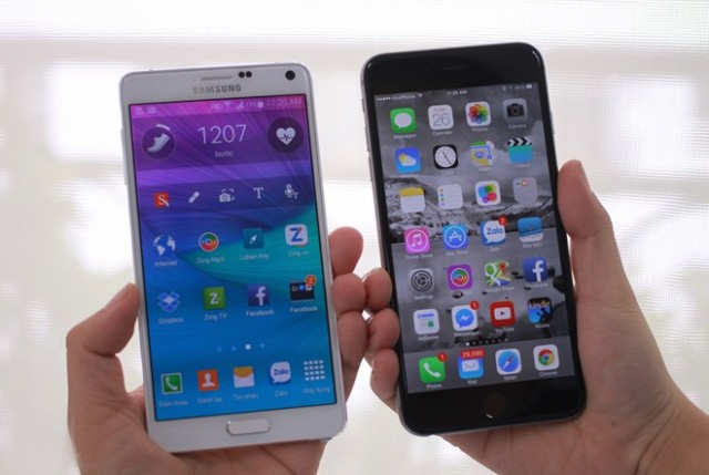 Smartphone bom tan o at ve nuoc, thi truong van nguoi hinh anh