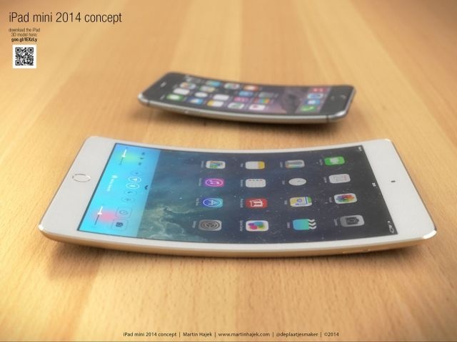 Anh dung iPad mini 2014 phien ban cong mem mai hinh anh