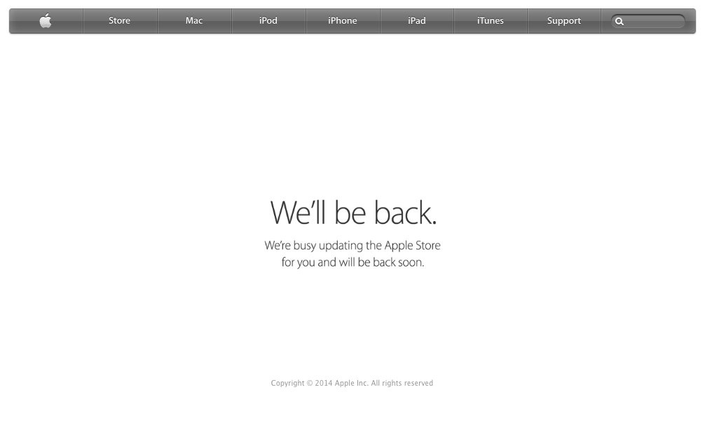 Cua hang truc tuyen cua Apple dong cua, cho iPad moi hinh anh