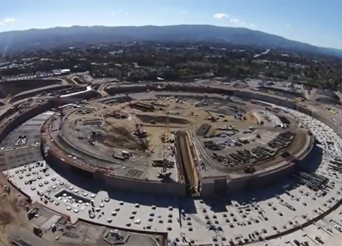 Them video ve tru so dia bay cua Apple nhin tu flycam hinh anh