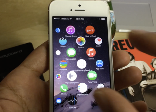 Cach dua giao dien Apple Watch len iPhone chay iOS 8 hinh anh