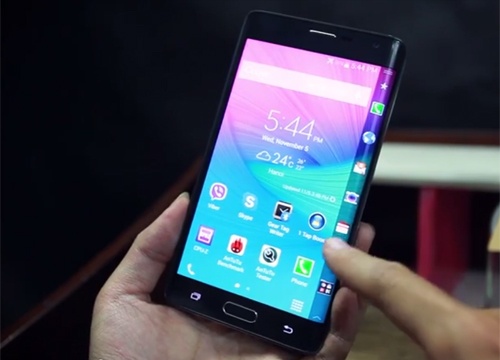 Vien cong tren Galaxy Note Edge co gi dac biet? hinh anh
