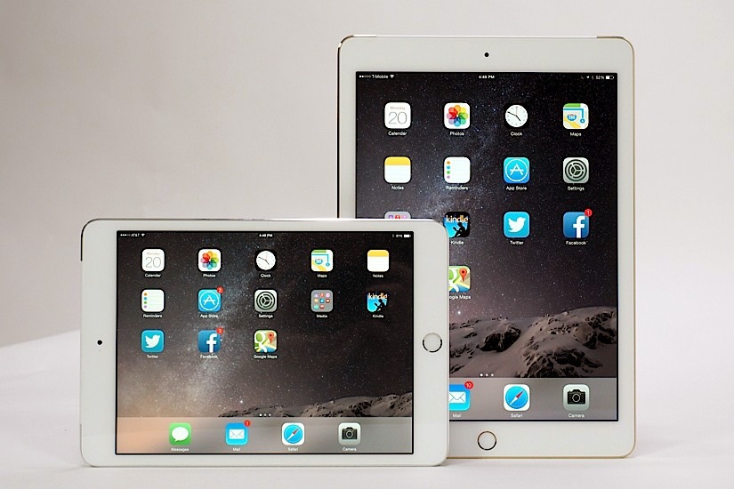 iPad Air 2, iPad mini 3 xach tay da ngang voi gia goc tai My hinh anh