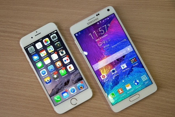 iPhone 6 bi Galaxy Note 4 bo xa tren BXH smartphone thang 11 hinh anh