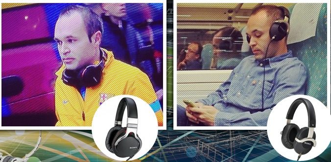 Trong khi đó, người đồng động tại đội tuyển Tây Ban Nha của anh là Andres Iniesta lại là một tín đồ của Sony.