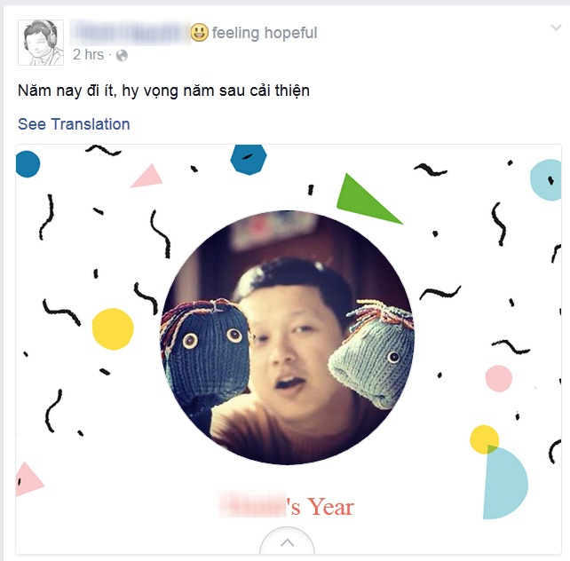 'Tong ket nam 2014' dang sot tren Facebook hinh anh