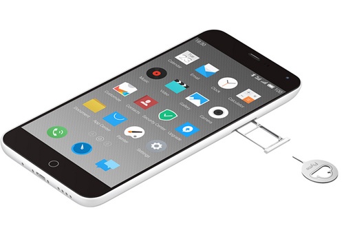 Smartphone lai giua iPhone 5C va iPhone 6 sieu re tu Meizu hinh anh