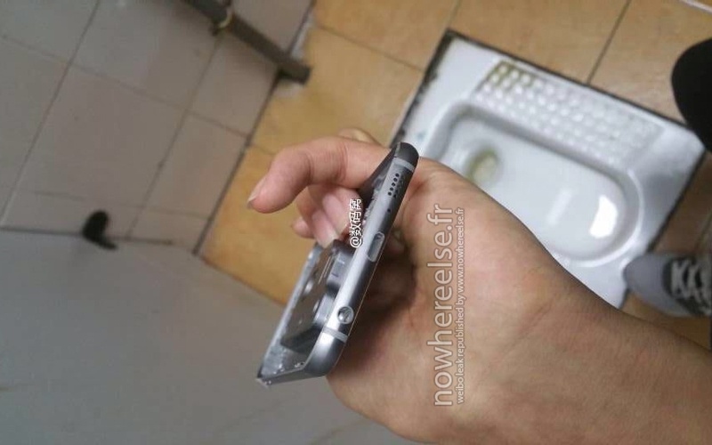 Khung kim loai giong iPhone duoc cho la Galaxy S6 lo anh hinh anh