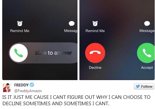 Tai sao nut accept/decline it xuat hien tren iPhone? hinh anh