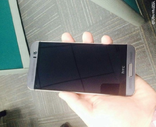 Lo anh HTC One M9 Plus voi nut Home ngoai man hinh hinh anh