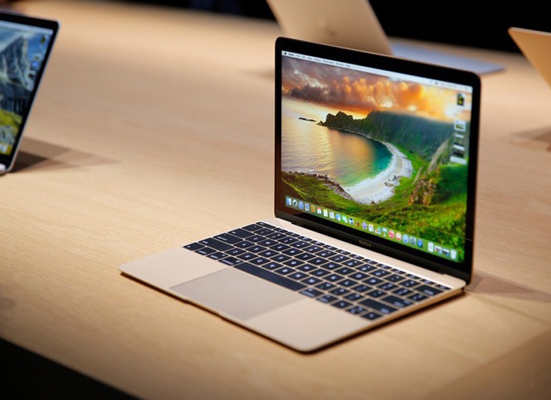 MacBook 12 inch: Logo khong phat sang, camera te hinh anh