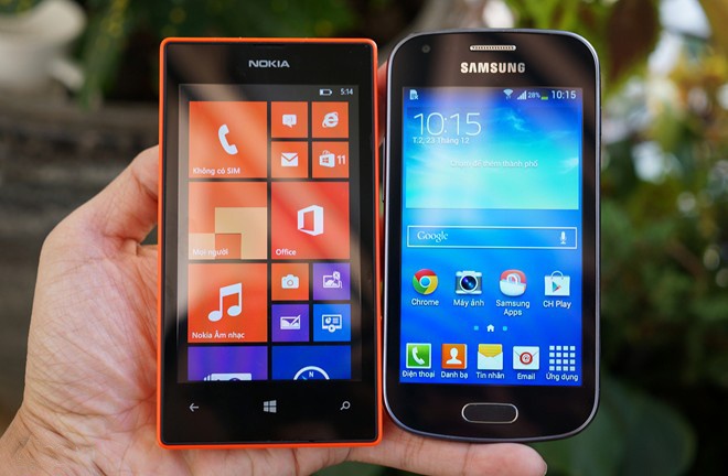 Smartphone Nokia de doa ngoi vuong cua Samsung tai Viet Nam hinh anh