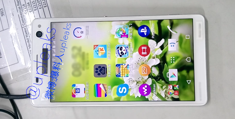 Ảnh thực tế của chiếc Xperia C4. Ảnh @upleaks.