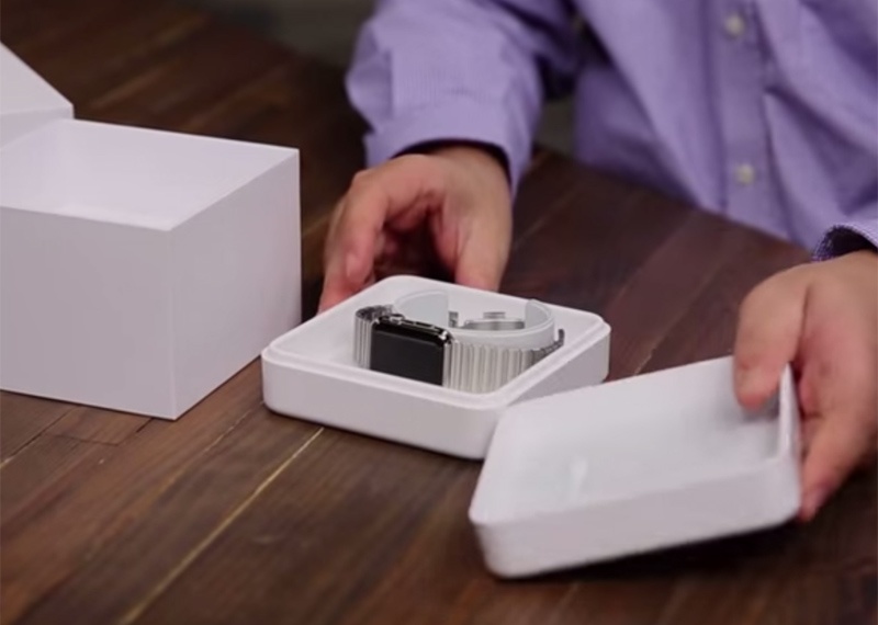 Video mo hop Apple Watch xuat hien hinh anh