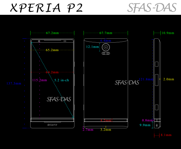 Lo dien Xperia P2 pin hon 4.000 mAh tu Sony hinh anh