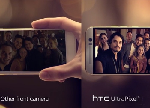 HTC che camera iPhone 6 chup selfie xau hinh anh