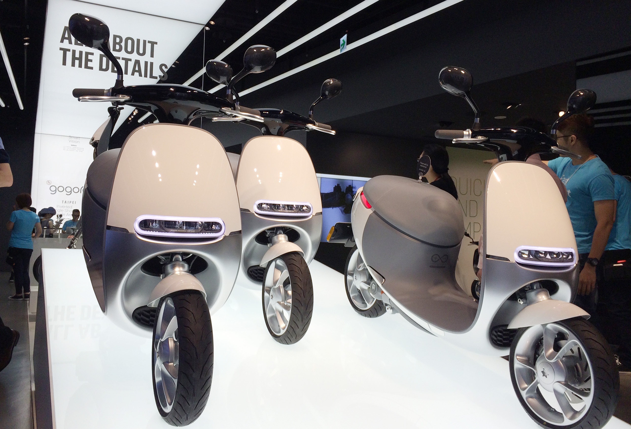 Scooter dien danh cho thi truong Dong Nam A tu Dai Loan hinh anh