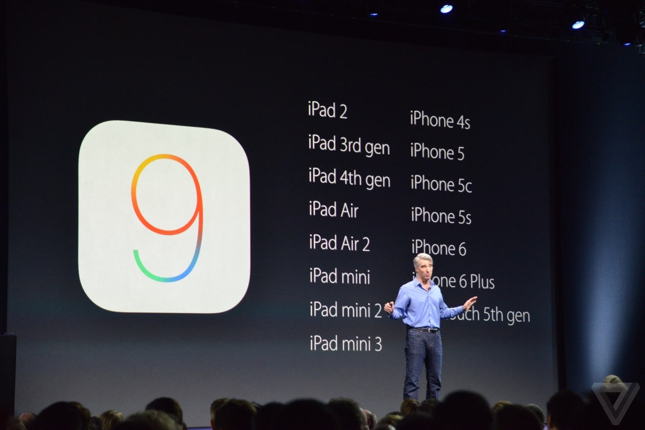iOS 9 ra mat, ho tro ca iPhone 4S, iPad mini hinh anh