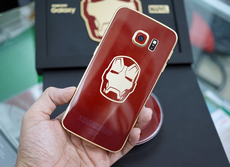 Galaxy S6 Edge Iron Man gia 91.000 USD tai Trung Quoc hinh anh
