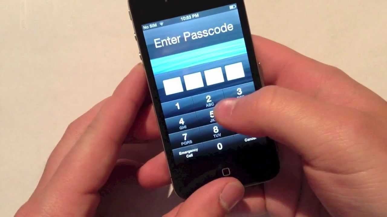 Lam sao de mo khoa iPhone 4S co dau? hinh anh