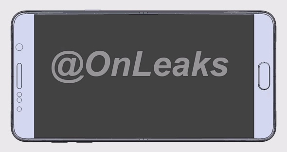 Chân dung Galaxy Note 5 rò rỉ mới đây. Ảnh: Sammobile.