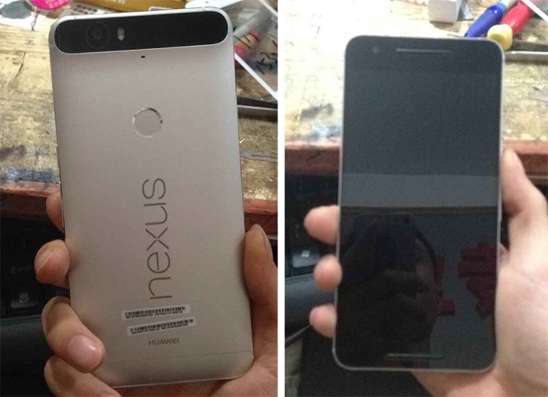 Lo anh thuc te mau Nexus do Huawei san xuat hinh anh